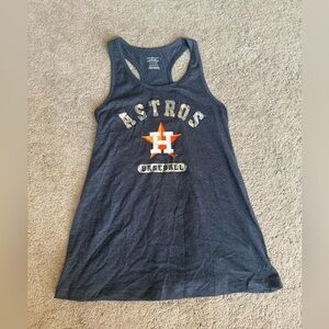Girls MLB Astros baseball tank yl 10/12 nwot